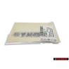 Γνήσιο VW SYNCRO Οπίσθιο Σήμα Έμβλημα Χρωμέ - 3B0853675F 739
