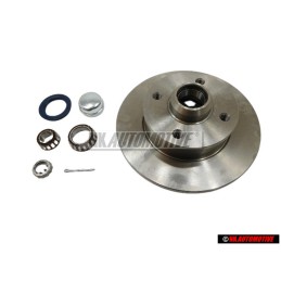 SKF Δισκόπλακα 226x10 4/100 με Ρουλεμάν Οπίσθιου Άξονα - VKBD 1004