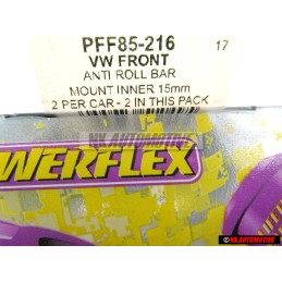 2x POWERFLEX Front Anti-Roll Bar Inner Bush 15mm - PFF85-216