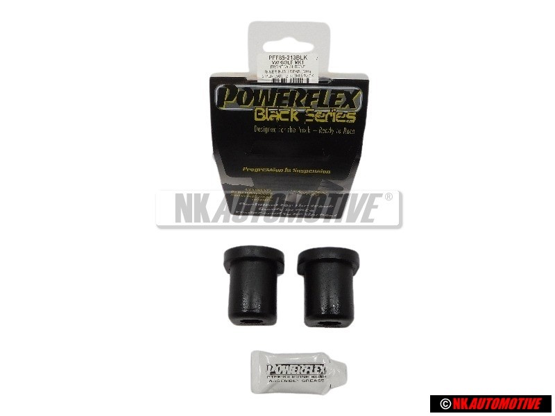 2x POWERFLEX Front Wishbone Rear Bush - PFF85-213BLK