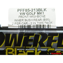 2x POWERFLEX Front Wishbone Rear Bush - PFF85-213BLK