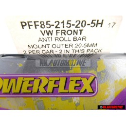 2x POWERFLEX Front Anti-Roll Bar Outer Bush EIBACH - PFF85-215-20.5H