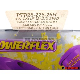 2x POWERFLEX Rear Anti-Roll Bar Inner Bush EIBACH - PFR85-225-25H