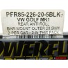 2x POWERFLEX Rear Anti-Roll Bar Outer Bush 20.5mm - PFR85-226-20.5BLK