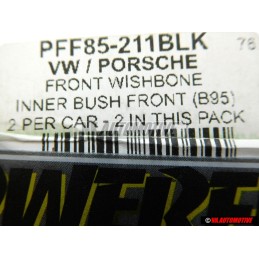2x POWERFLEX Front Wishbone Front Bush - PFF85-211BLK