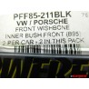2x POWERFLEX Front Wishbone Front Bush - PFF85-211BLK