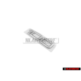 Γνήσιο Audi 100 Οπίσθιο Σήμα Έμβλημα Χρωμέ - 4A9853741 2ZZ