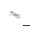 Γνήσιο Audi 100 Οπίσθιο Σήμα Έμβλημα Χρωμέ - 4A9853741 2ZZ