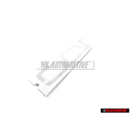 Γνήσιο Audi 100 Οπίσθιο Σήμα Έμβλημα Χρωμέ - 4A9853741 2ZZ