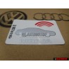 Γνήσιο AUDI Πινακίδα 'Αλάρμ - 4D0010138E