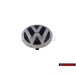Γνήσιο VW Εμπρόσθιο Σήμα Έμβλημα Μάσκας Χρωμέ - 3C0853601A JZA