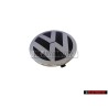 Γνήσιο VW Εμπρόσθιο Σήμα Έμβλημα Μάσκας Χρωμέ - 3C0853601A JZA
