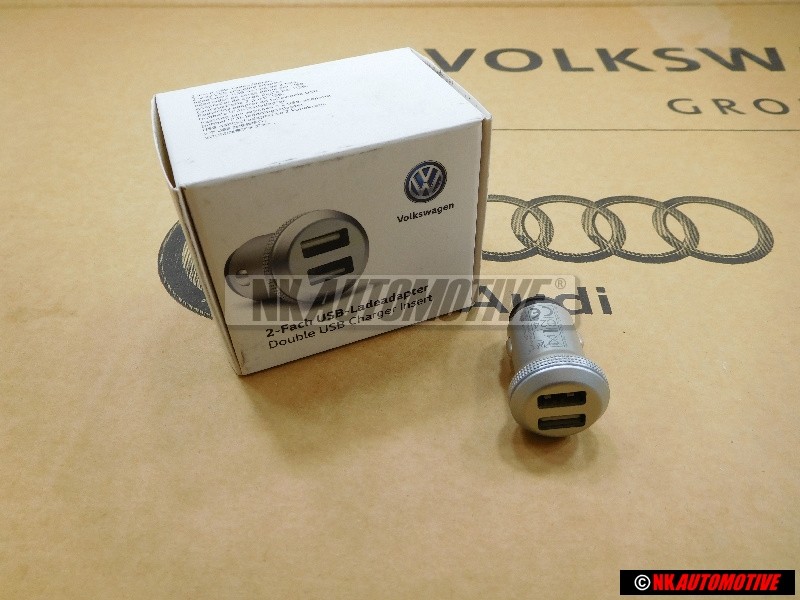 Γνήσιο VW Διπλή Υποδοχή Φόρτισης Usb - 000051443D