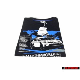Γνήσιο VW T-Shirt (Αντρικό) Σκούρο Μπλε/Λευκό - 6RV084200E BRL