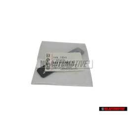 Γνήσιο Audi AUDI 90 Σήμα Έμβλημα Ταμπλό Μάυρο Χρωμέ - 893853682B