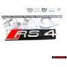 Γνήσιο Audi RS4 Εμπρόσθιο Σήμα Έμβλημα Μάσκας - 8D9853736A 2ZZ