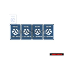 VW Classic Parts Αυτοκόλλητα 4 Τεμάχια ΣΕΤ VW Classic Parts - ZCP904313
