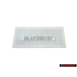 VW Classic Parts Αυτοκόλλητα 4 Τεμάχια ΣΕΤ VW Classic Parts - ZCP904313