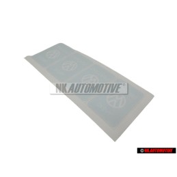 VW Classic Parts Αυτοκόλλητα 4 Τεμάχια ΣΕΤ VW Classic Parts - ZCP904313