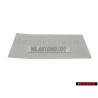 VW Classic Parts Αυτοκόλλητα 4 Τεμάχια ΣΕΤ VW Classic Parts - ZCP904313
