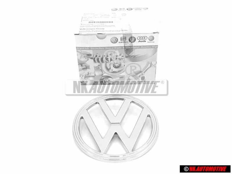Γνήσιο VW Εμπρόσθιο Σήμα Έμβλημα Μάσκας Χρωμέ - 241853601E