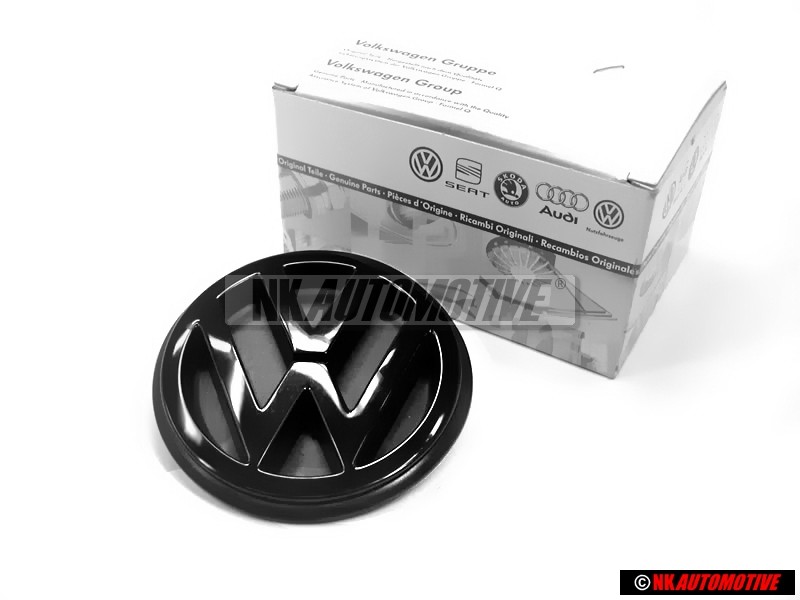 Γνήσιο VW Οπίσθιο Σήμα Έμβλημα Μάυρο - 357853601B 041