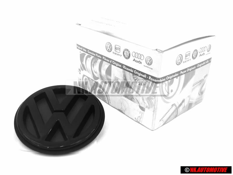 Γνήσιο VW Οπίσθιο Σήμα Έμβλημα Μάυρο - 1H5853630C 041