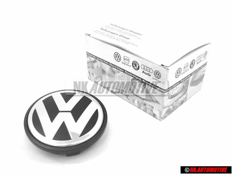 Γνήσιο VW Διακοσμητικό Καπάκι Τροχού Μαύρο/Ανθρακί Μεταλλικό - 7L6601149B RVC