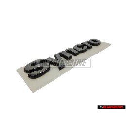 Γνήσιο VW SYNCRO Οπίσθιο Σήμα Έμβλημα Χρωμέ - 7M0853675B Z10
