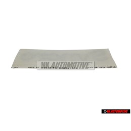 Γνήσιο VW SYNCRO Οπίσθιο Σήμα Έμβλημα Χρωμέ - 7M0853675B Z10