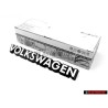 Γνήσιο VW VOLKSWAGEN Οπίσθιο Σήμα Έμβλημα Μάυρο Άσπρο - 321853685C QK6
