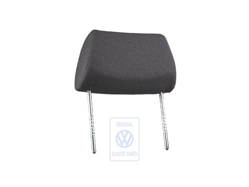 Γνήσιο VW Προσκέφαλο Με Επένδυση, Ρυθμιζόμενο Γκρι Μαύρο - 191881901ASD02