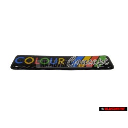 Γνήσιο VW COLOUR CONCEPT Πλαϊνό Σήμα Έμβλημα MulticolouΚόκκινο - 1H6853714G Z39