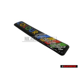 Γνήσιο VW COLOUR CONCEPT Πλαϊνό Σήμα Έμβλημα MulticolouΚόκκινο - 1H6853714G Z39