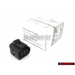 Γνήσιο VW Περίβλημα Επίπεδης Επαφής Με Ασφάλιση Επαφής - 1J0973722