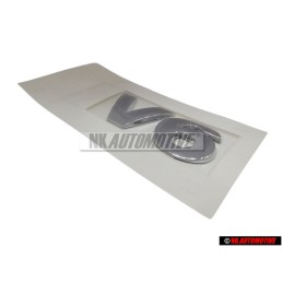 Γνήσιο VW V6 Οπίσθιο Σήμα Έμβλημα Χρωμέ - 3B0853675C 739
