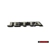 Γνήσιο VW JETTA Οπίσθιο Σήμα Έμβλημα Μάυρο Άσπρο - 165853687F QK6