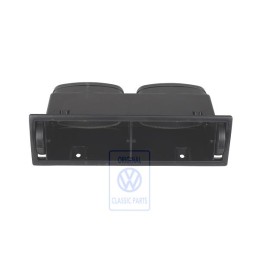 Γνήσιο VW Περίβλημα Για Το Ακροφύσιο Αέρ Σατινέ Μαύρο - 191819704F 01C