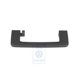 Γνήσιο VW Λαβή Συγκράτησης, Πτυσσόμενη Σατινέ Μαύρο - 191857607C LN8
