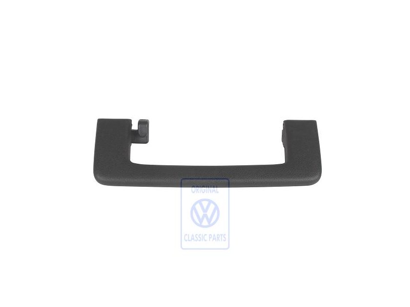Γνήσιο VW Λαβή Συγκράτησης, Πτυσσόμενη Σατινέ Μαύρο - 191857607C LN8