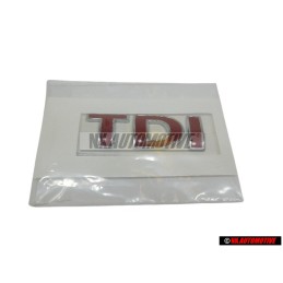 Γνήσιο VW TDI Οπίσθιο Σήμα Έμβλημα Κόκκινο - 1J0853675ACGQF