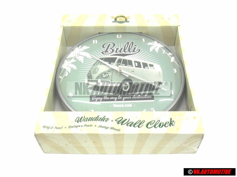 VW Classic Parts Ρολόι Retro Vintage Bulli Bus 310mm - ZCP904331