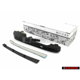 VW CLASSIC PARTS Χειρ. Πόρτας Εξωτερικά, Μαύρη, Χωρίς Κύλινδρο - 191837208