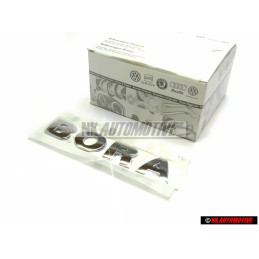 Γνήσιο VW BORA Οπίσθιο Σήμα Έμβλημα Χρωμέ - 1J5853687 739