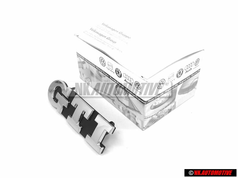 Γνήσιο VW GTI Εμπρόσθιο Σήμα Έμβλημα Μάσκας Χρωμέ - 5G0853679Q IDJ
