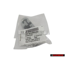 Γνήσιο VW GTI Εμπρόσθιο Σήμα Έμβλημα Μάσκας Χρωμέ - 5G0853679Q IDJ