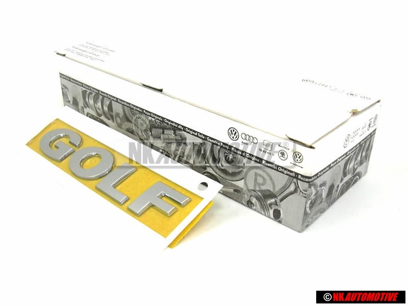 Γνήσιο VW GOLF Οπίσθιο Σήμα Έμβλημα Χρωμέ - 5G0853687 2ZZ