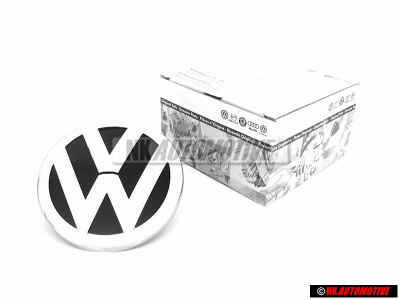 Γνήσιο VW Οπίσθιο Σήμα Έμβλημα Χρωμέ - 6C0853617