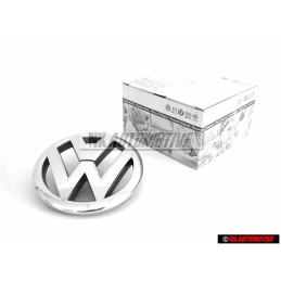 Γνήσιο VW Εμπρόσθιο Σήμα Έμβλημα Μάσκας Χρωμέ - 6R0853600A ULM