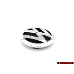 Γνήσιο VW Εμπρόσθιο Σήμα Έμβλημα Μάσκας Χρωμέ - 6R0853600A ULM